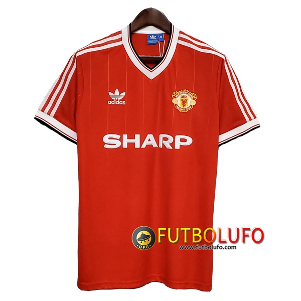 Camiseta Futbol Manchester United Retro Primera 1983/1984
