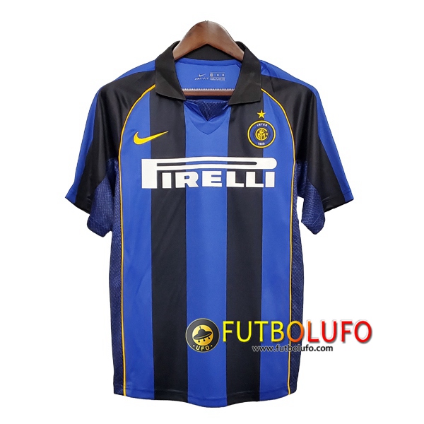 Camiseta Futbol Inter Milan Retro Primera 2001/2002