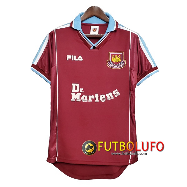 Camiseta Futbol West Ham Retro Primera 1999/2001