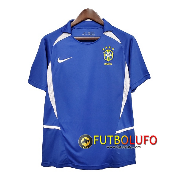 Camiseta Futbol Brasil Retro Segunda 2002