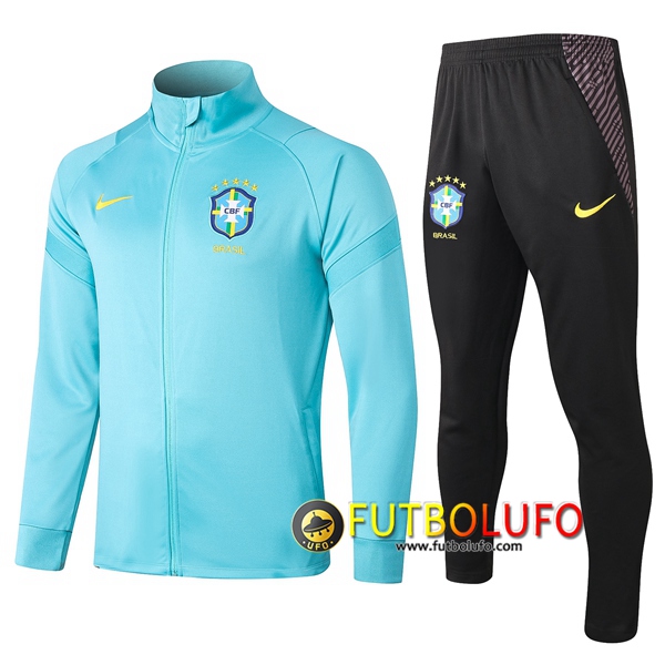 Chandal del Brasil Azul 2020 2021 Chaqueta + Pantalones