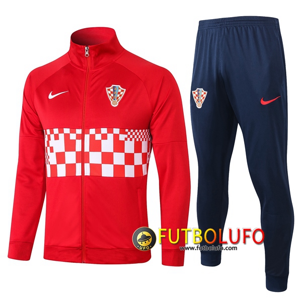 Chandal del Croacia Roja 2020 2021 Chaqueta + Pantalones