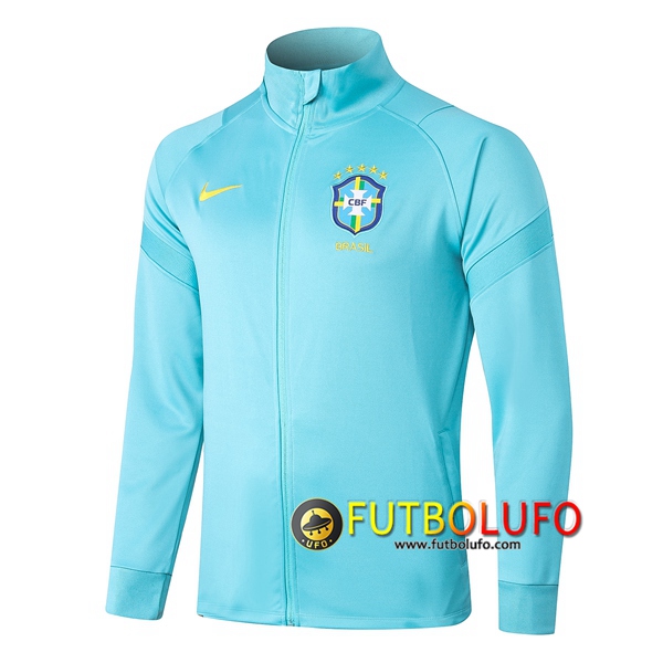Chaqueta Futbol Brasil Azul 2020/2021