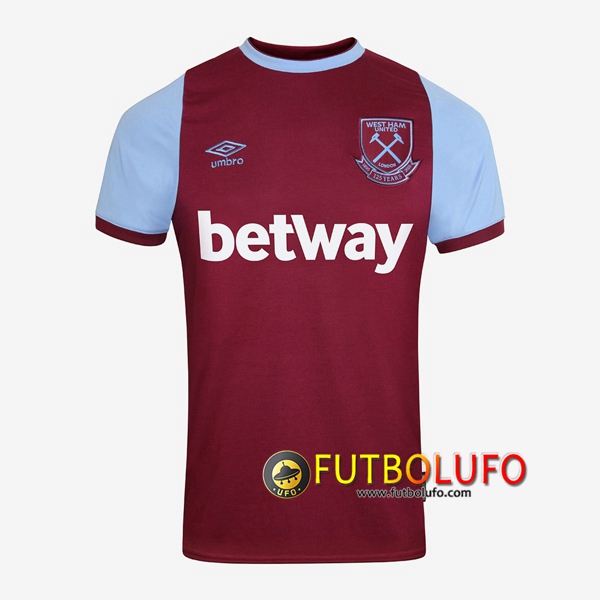 Camiseta Futbol West Ham Primera 2020/2021