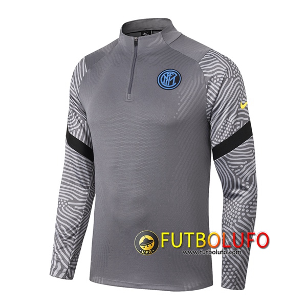 Sudadera de entrenamiento Inter Milan Gris 2020/2021