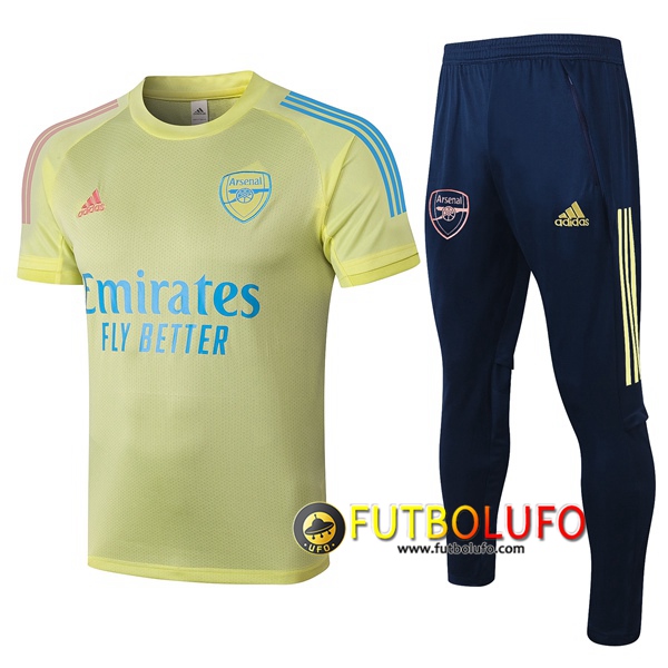 Camiseta Entrenamiento Arsenal + Pantalones Amarillo 2020/2021
