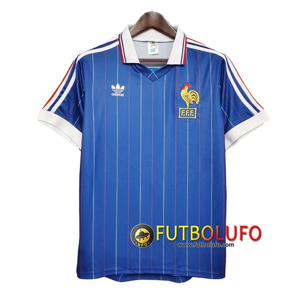Camiseta Futbol Francia Retro Primera 1982