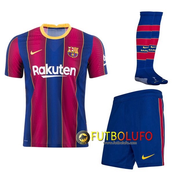Traje Camisetas Futbol FC Barcelona Primera (Cortos+Calcetines) 2020/2021