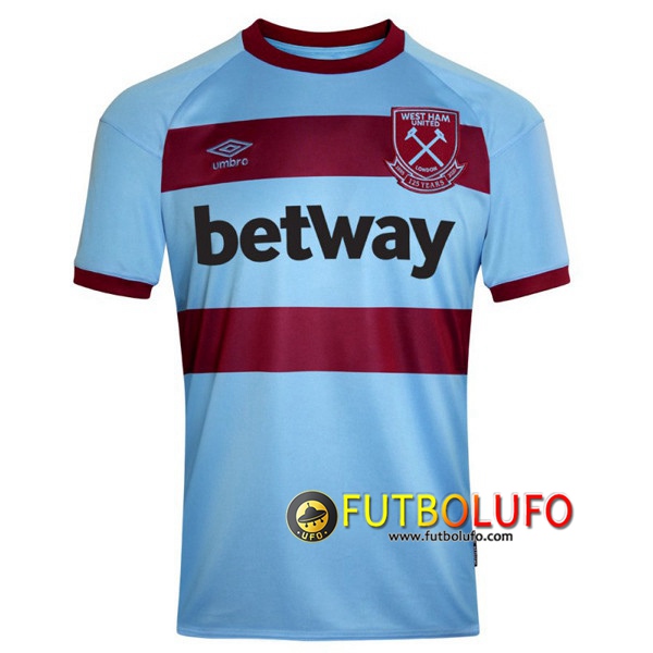 Camisetas Futbol West Ham Segunda 2020/2021