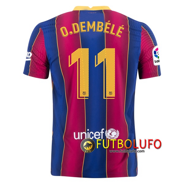 Camisetas Futbol FC Barcelona (O.DEMBELE 11) Primera 2020/2021