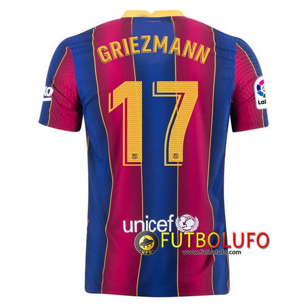 Camisetas Futbol FC Barcelona (GRIEZMANN 17) Primera 2020/2021