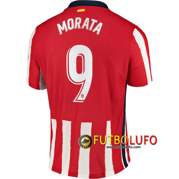 Camisetas Futbol Atletico Madrid (Morata 9) Primera 2020/2021