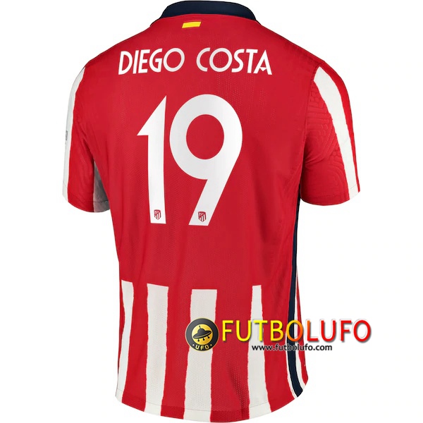 Camisetas Futbol Atletico Madrid (Diego Costa 19) Primera 2020/2021