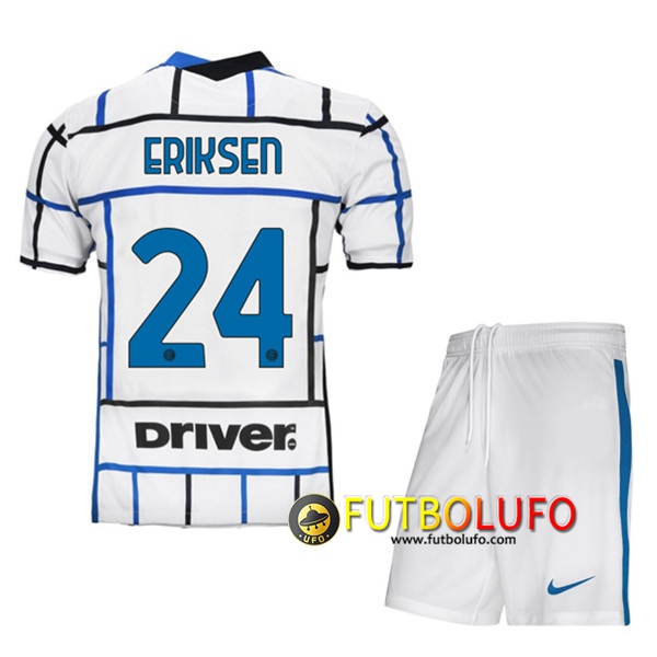 Camiseta Futbol Inter Milan (ERIKSEN 24) Ninos Segunda 2020/2021