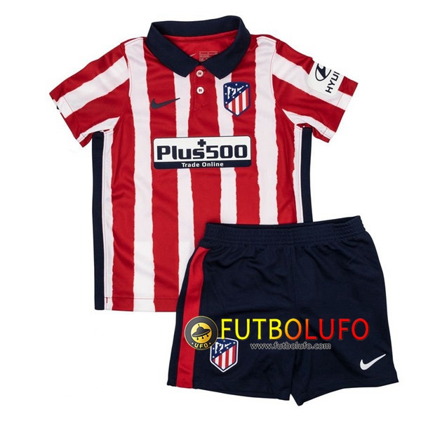 Nueva Camiseta Futbol Atletico Madrid Ninos Primera 2020/2021