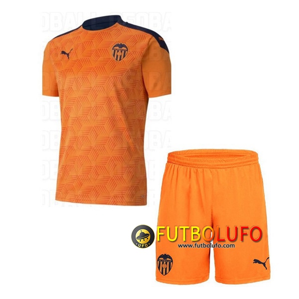 Nueva Camiseta Futbol Valencia CF Ninos Segunda 2020/2021