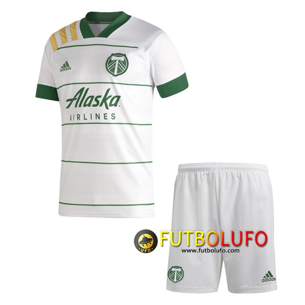 Nueva Camiseta Futbol Portland Timbers Ninos Segunda 2020/2021