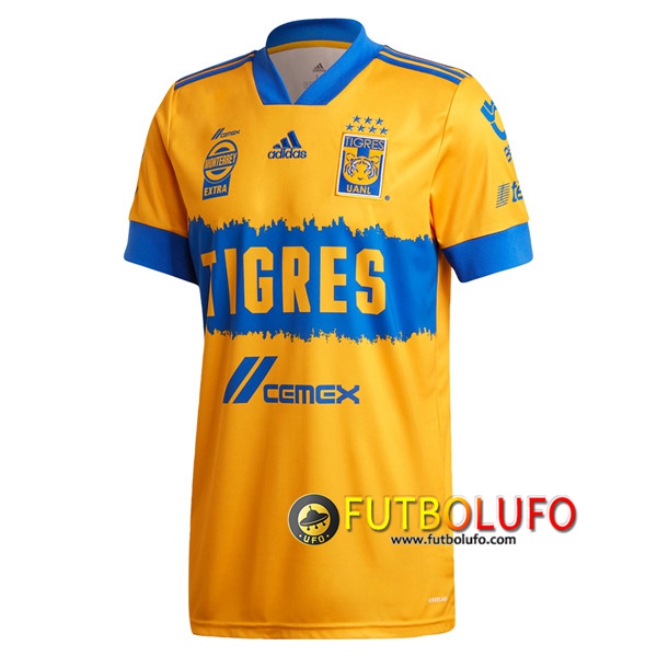 Nueva Camiseta Futbol Tigres UANL Primera 2020/2021