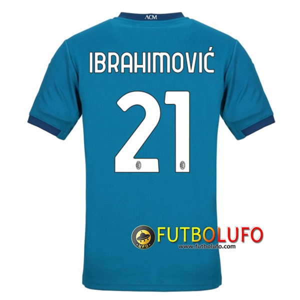 Camiseta Futbol Milan AC (IBRAHIMOVIC 21) Segunda 2020/2021