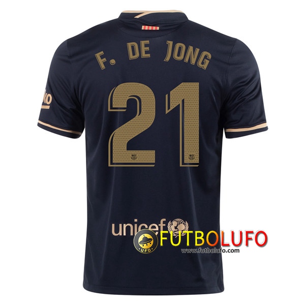 Camiseta Futbol FC Barcelona (F.DE JONG 21) Segunda 2020/2021