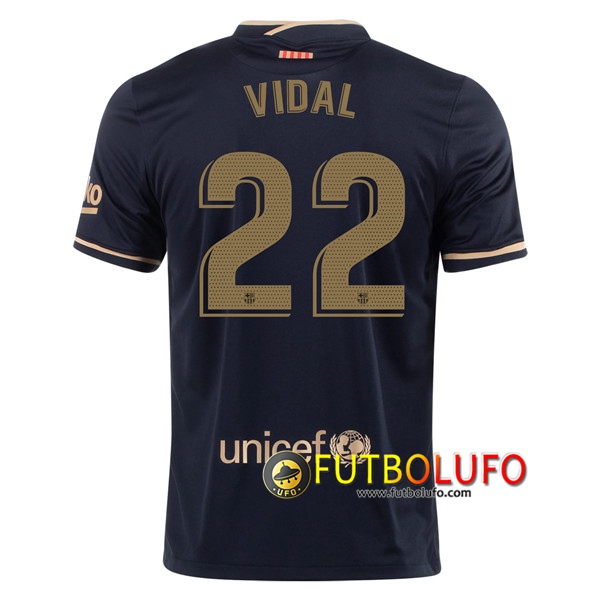 Camiseta Futbol FC Barcelona (VIDAL 22) Segunda 2020/2021
