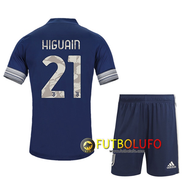 Camiseta Futbol Juventus (HIGUAIN 21) Ninos Segunda 2020/2021