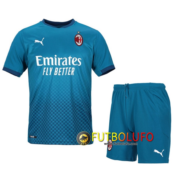 Nueva Camiseta Futbol Milan AC Niño Tercera 2020/2021