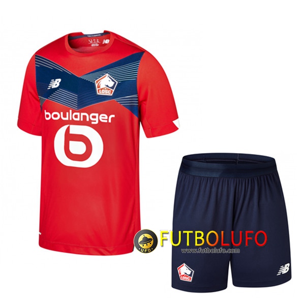 Nueva Camiseta Futbol Lille OSC Niño Primera 2020/2021