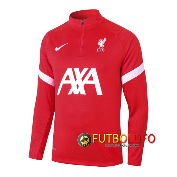 Sudadera de entrenamiento FC Liverpool Roja 2020/2021