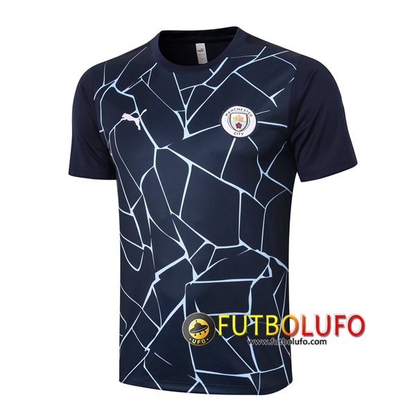 Camiseta Entrenamiento Manchester City Azul Royal 2020/2021