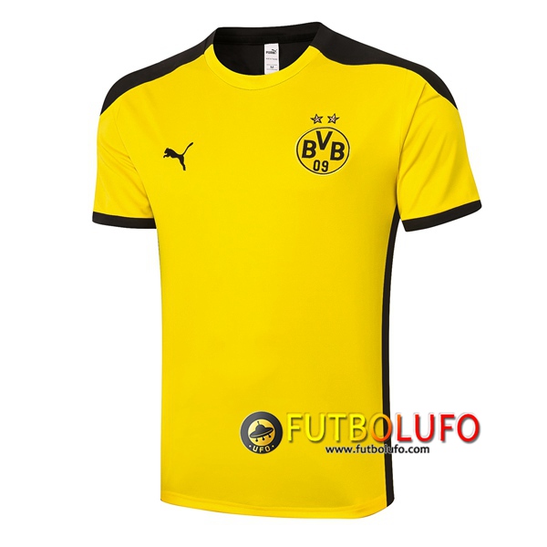 Camiseta Entrenamiento Dortmund BVB Amarillo 2020/2021