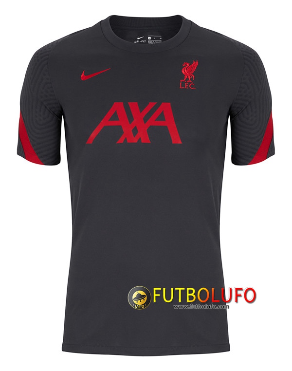 Camiseta Entrenamiento FC Liverpool Negro 2020/2021