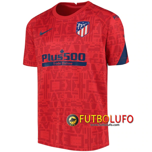Camiseta Entrenamiento Atletico Madrid Roja 2020/2021