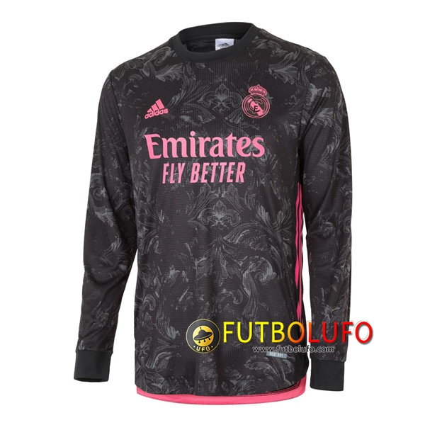 Camisetas Futbol Real Madrid Tercera Manche longue 2020/2021