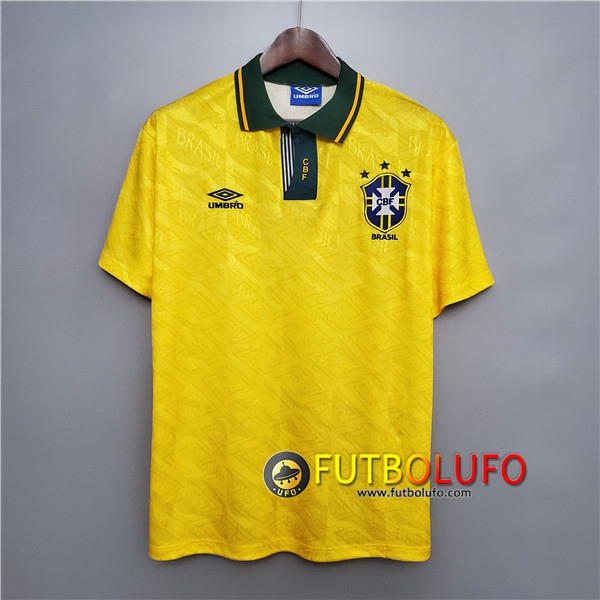 Camiseta Futbol Brasil Retro Primera 1991/1993
