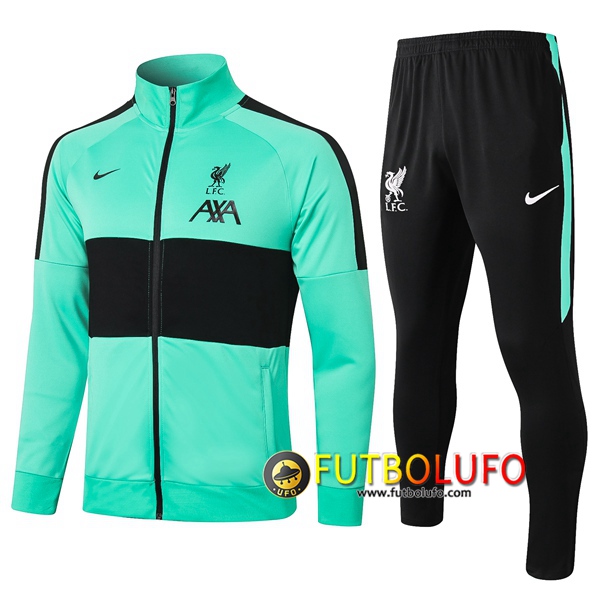 Chandal del FC Liverpool Verde 2020 2021 Chaqueta + Pantalones