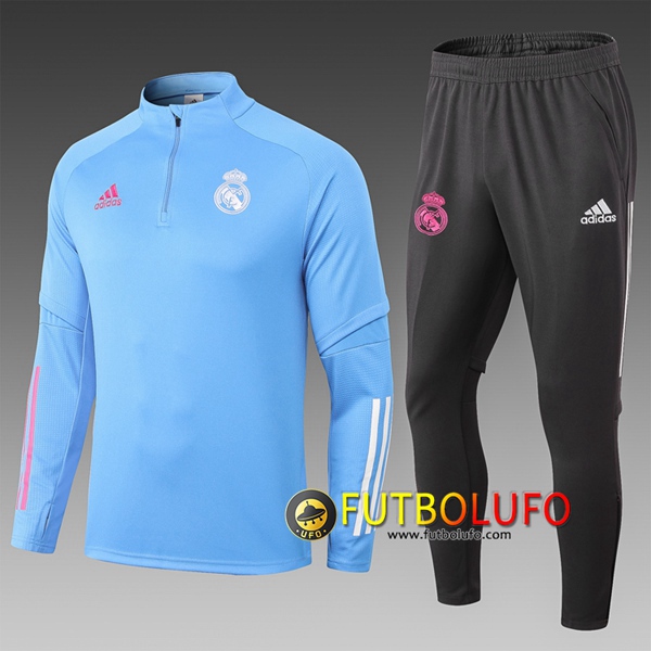 Chandal del Real Madrid Ninos Azul 2020/2021 Sudadera + Pantalones