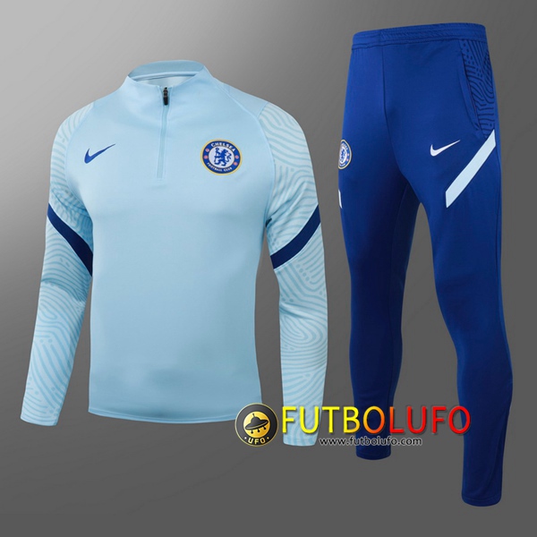 Chandal del FC Chelsea Ninos Azul 2020/2021 Sudadera + Pantalones