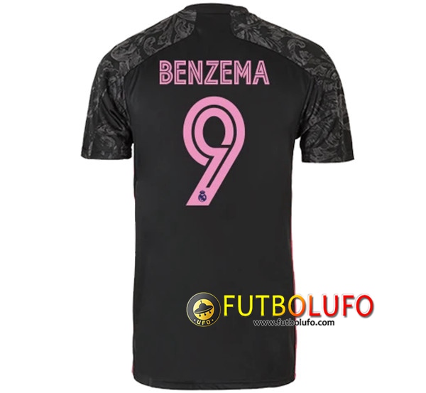 Camisetas Futbol Real Madrid (BENZEMA 9) Tercera 2020/2021