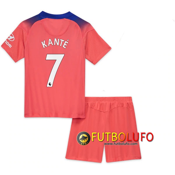 Camiseta Futbol FC Chelsea (Kanté 7) Ninos Tercera 2020/2021