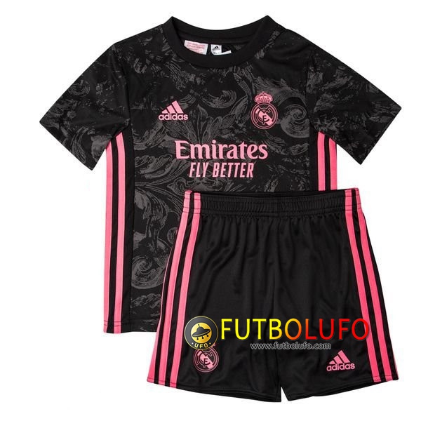 Camiseta Futbol Real Madrid Ninos Tercera 2020/2021
