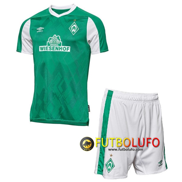 Camiseta Futbol Werder Bremen Ninos Primera 2020/2021