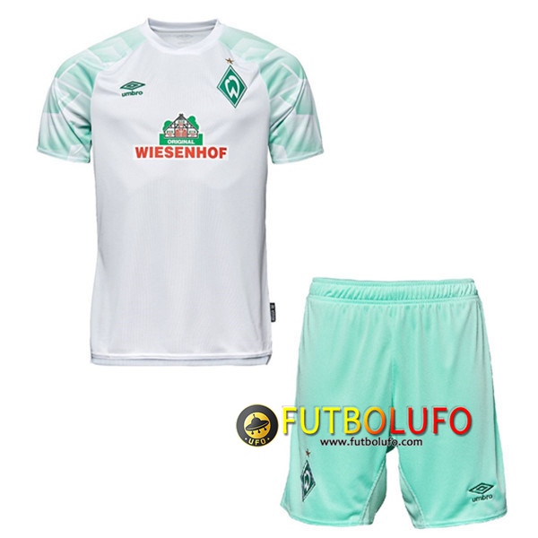 Camiseta Futbol Werder Bremen Ninos Segunda 2020/2021