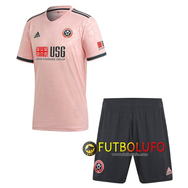 Camiseta Futbol Sheffield United Ninos Segunda 2020/2021