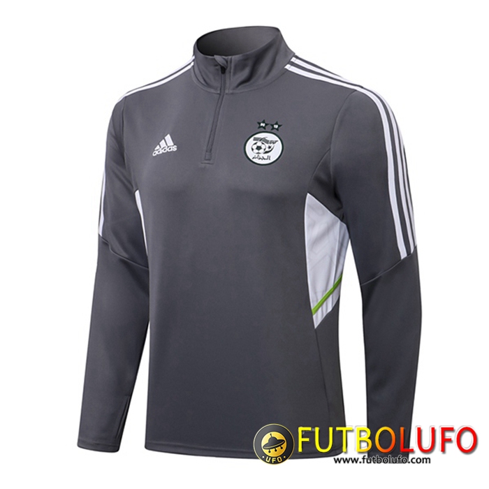 Sudadera De Entrenamiento Argelia Gris /Blancaa 2021/2022