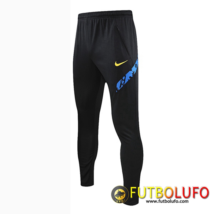 Cortos Futbol FC Barcelona Negro/Azul 2021/2022 -01