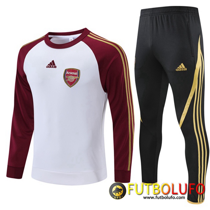 Chandal Equipos De Futbol FC Arsenal Blancaa/Rojo 2021/2022