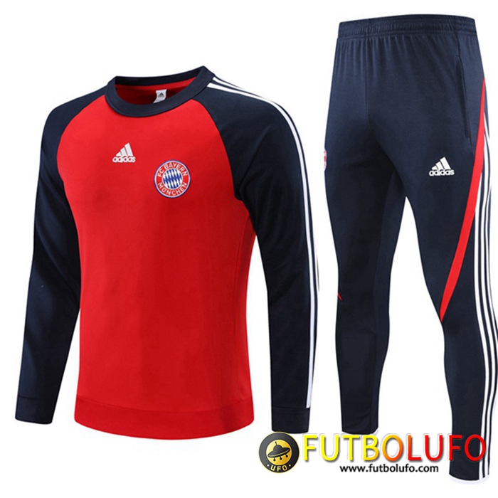 Chandal Equipos De Futbol Bayern Munich Rojo/Negro 2021/2022