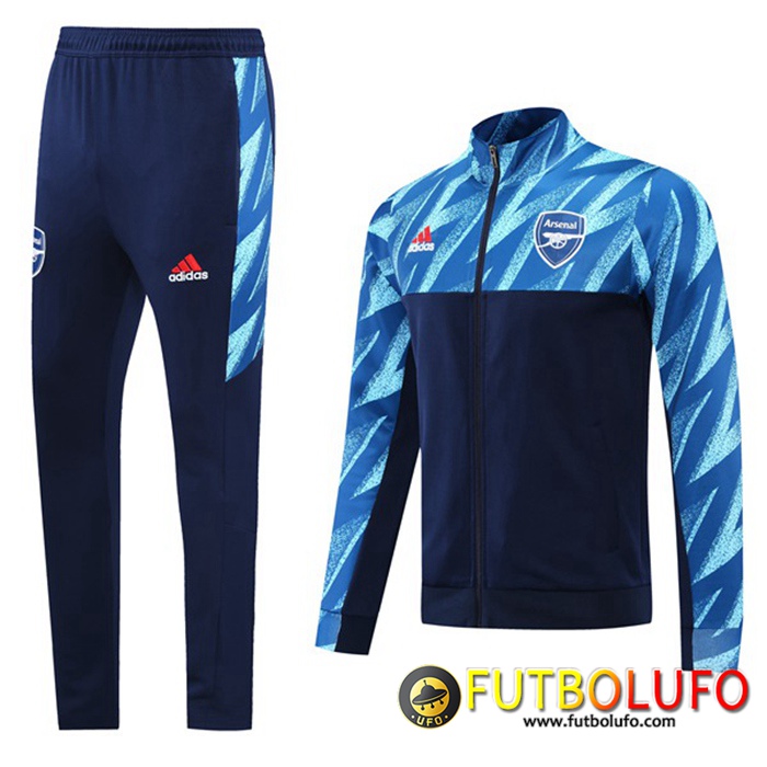 Chandal Equipos De Futbol - Chaqueta FC Arsenal Azul Marino/Azul 2021/2022
