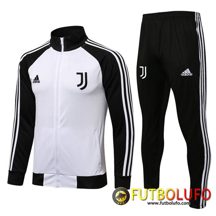 Chandal Equipos De Futbol - Chaqueta Juventus Blancaa/Negro 2021/2022